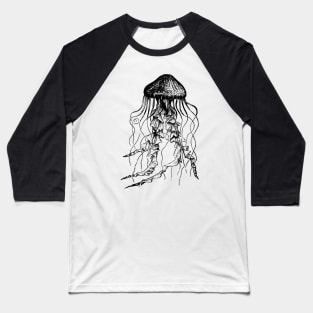 Classic Jellyfish Baseball T-Shirt